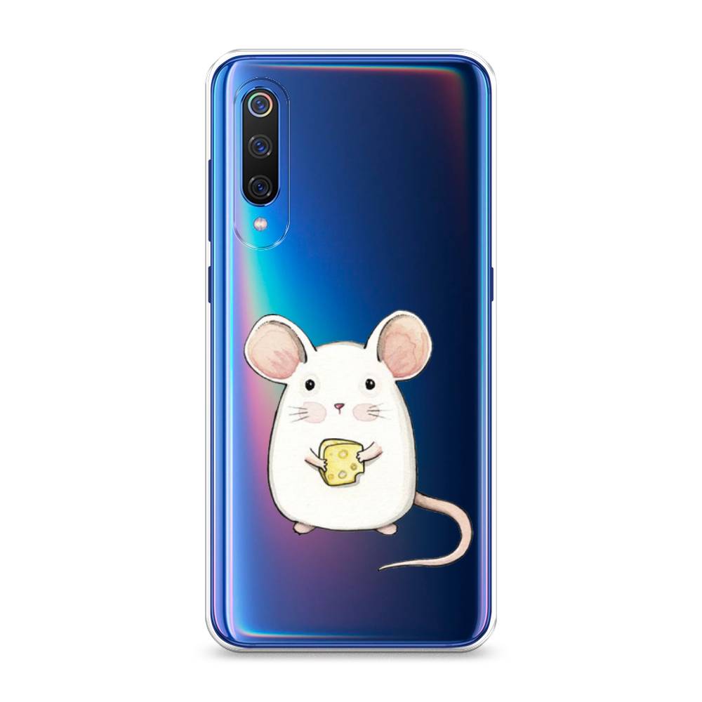 

Чехол Awog на Xiaomi Mi 9 "Мышка", Разноцветный, 34850-1