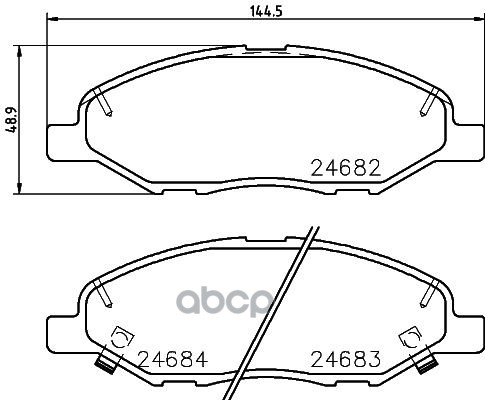 

Колодки Тормозные Дисковые, Передние, Mazda/Nissan Familia Van / Bluebird Sylphy/Cube/Livi