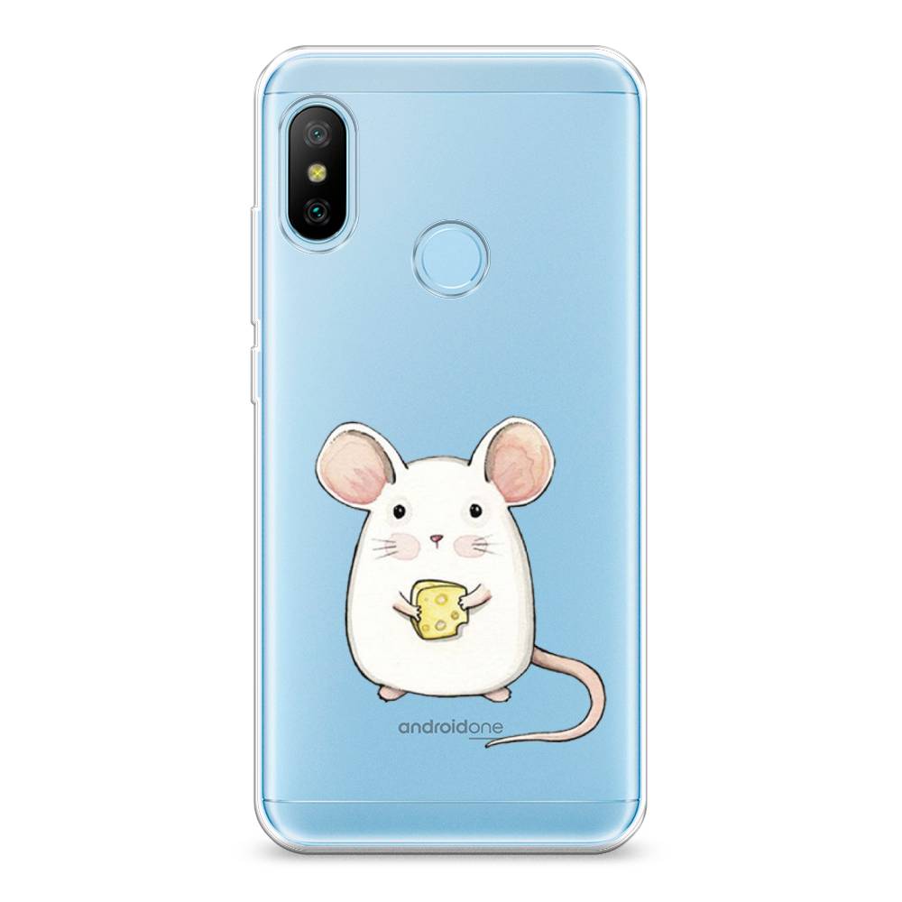 

Чехол Awog на Xiaomi Redmi 6 Pro/6 Plus/Mi A2 Lite "Мышка", Разноцветный, 34250-1