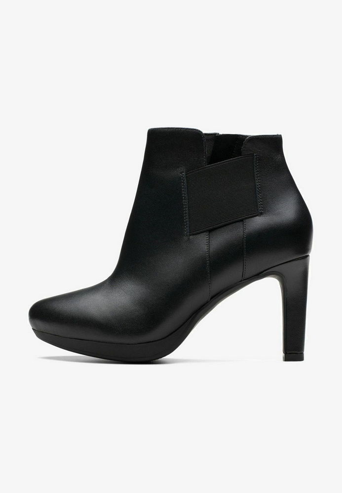 

Ботильоны женские Clarks CL111N0GP черные 40 EU, Черный, CL111N0GP