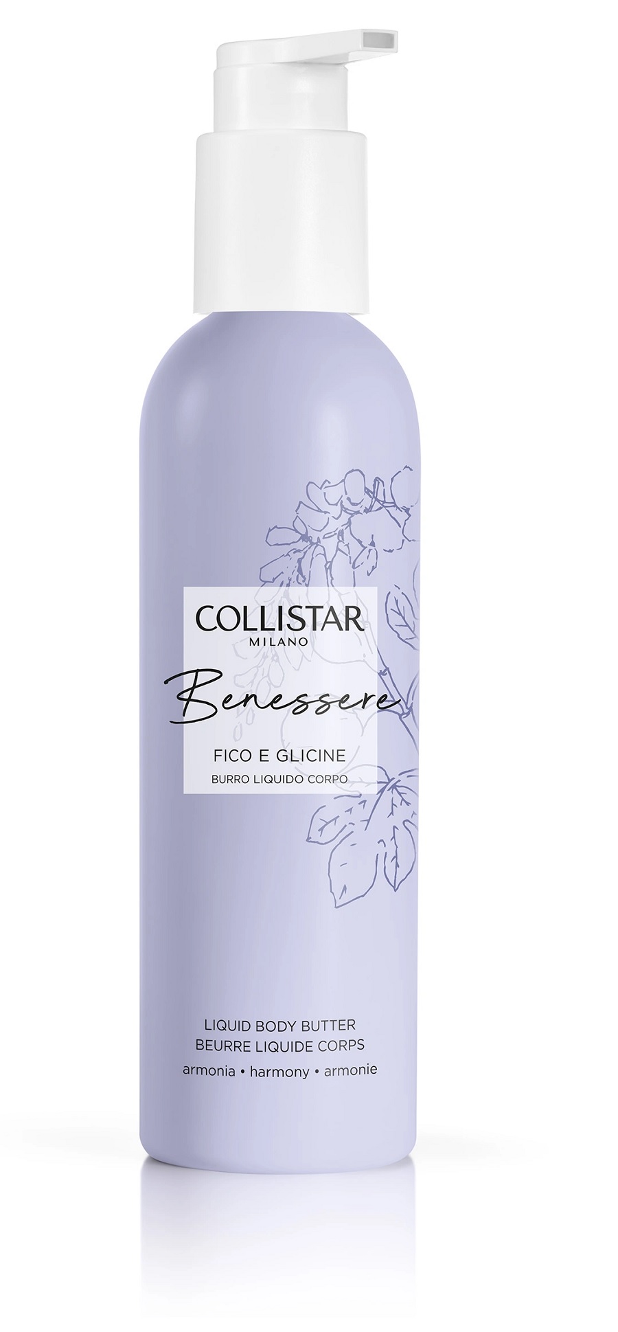 

Лёгкое масло для тела Collistar Benessere Figo+Glicine Body Liquid Butter 200мл, Benessere Figo+Glicine Body Liquid Butter