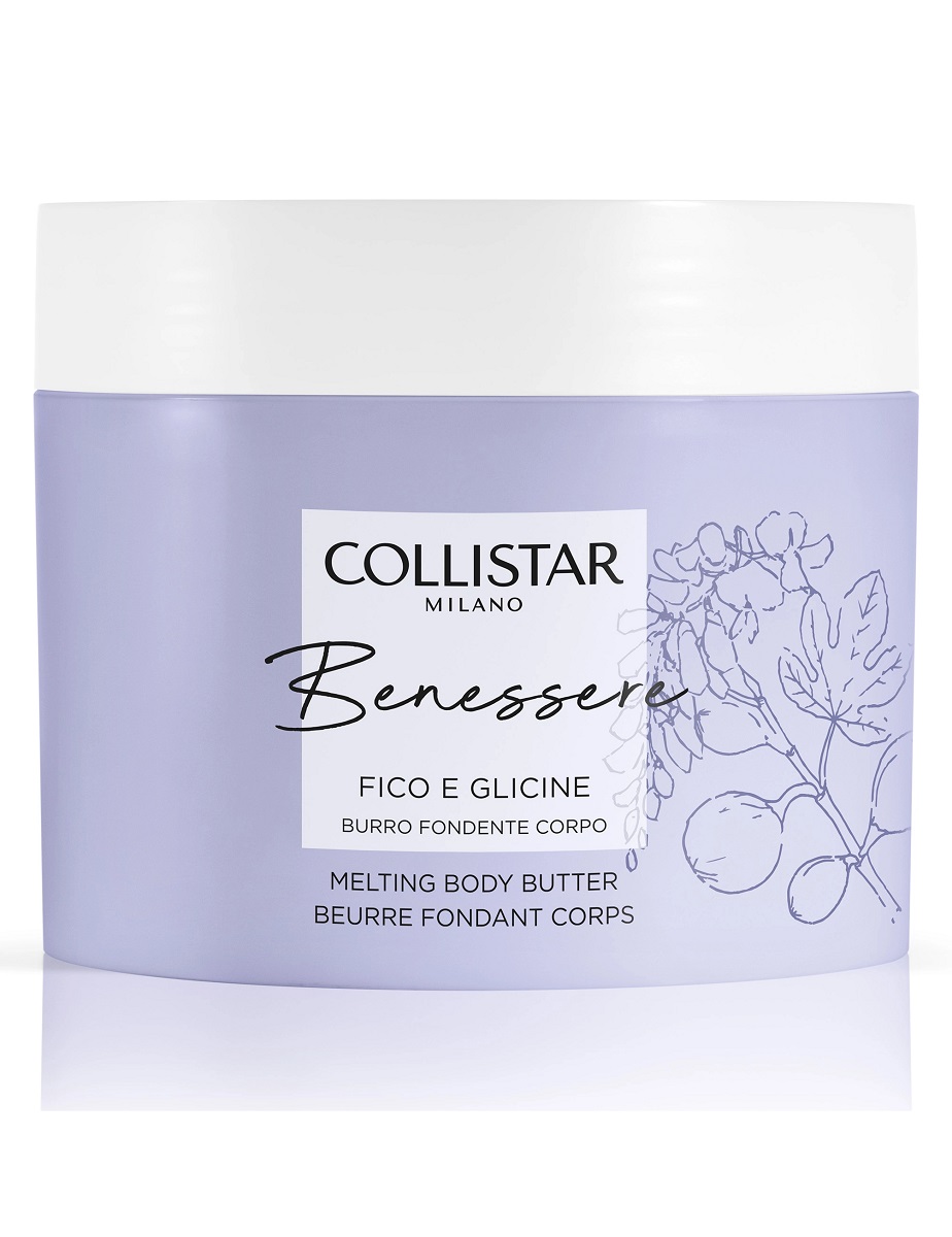 

Крем-масло Collistar для тела Benessere Figo Glicine Melting 200 мл, Benessere Figo+Glicine Melting Body Butter