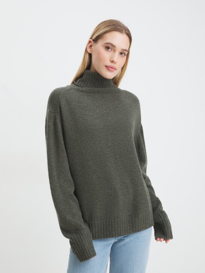 

Свитер женский Maison David Jacket-1 зеленый XL, Jacket-1
