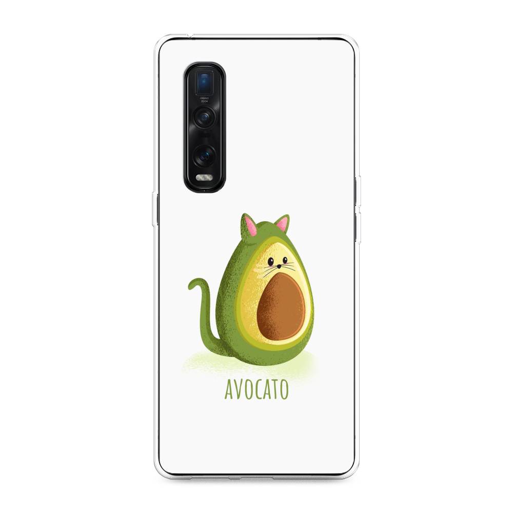 

Чехол Awog на Oppo Find X2 Pro "Avocato", Разноцветный, 253350-10
