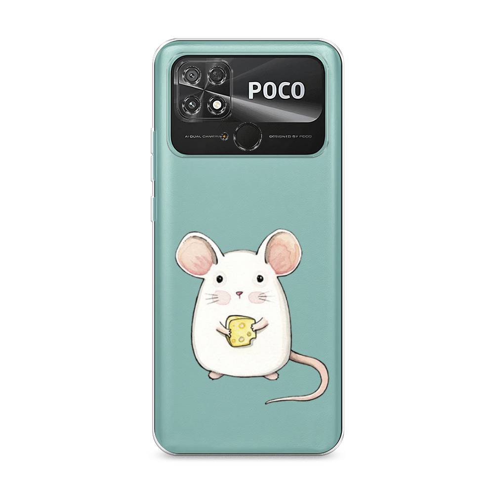 

Чехол Awog на Poco C40 "Мышка", Разноцветный, 315850-1