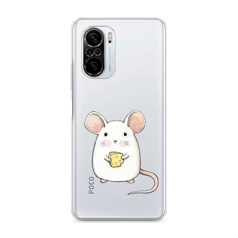 

Чехол Awog на Poco F3/Redmi K40/Mi 11i "Мышка", Разноцветный, 310150-1