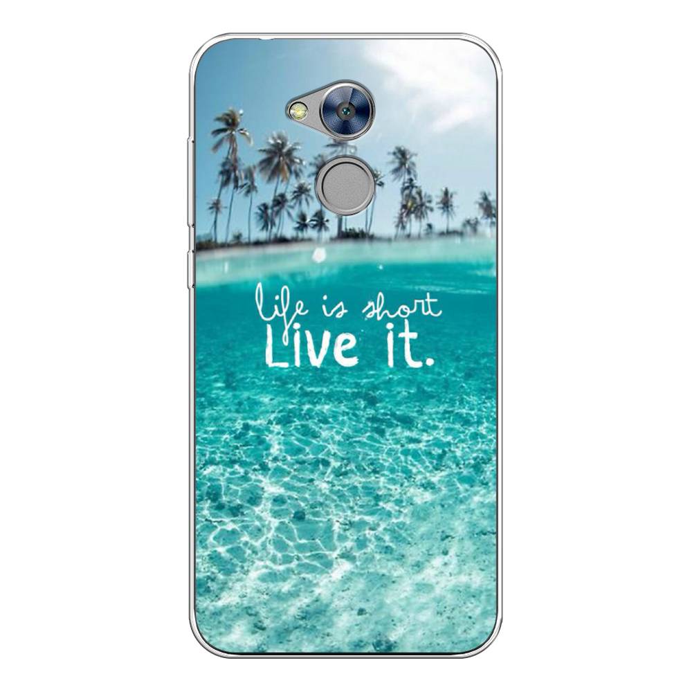 

Чехол Awog на Honor 6A "Live it", Разноцветный, 63650-7