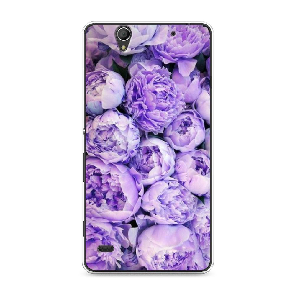 

Чехол Awog на Sony Xperia C4 "Пионы сиреневые", Разноцветный, 52650-8
