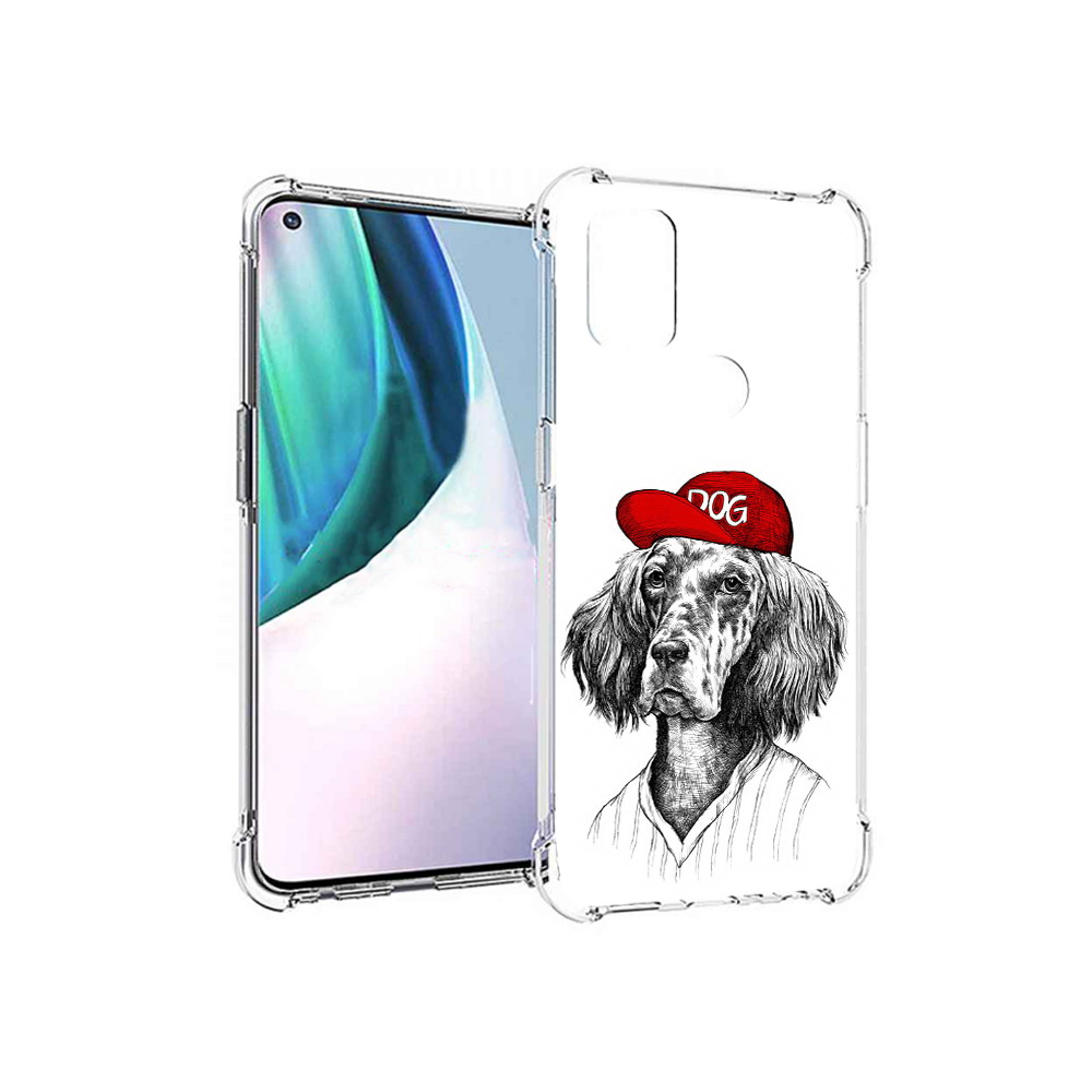 

Чехол MyPads Tocco для OnePlus Nord N10 5G дог (PT227047.129.333), Прозрачный, Tocco