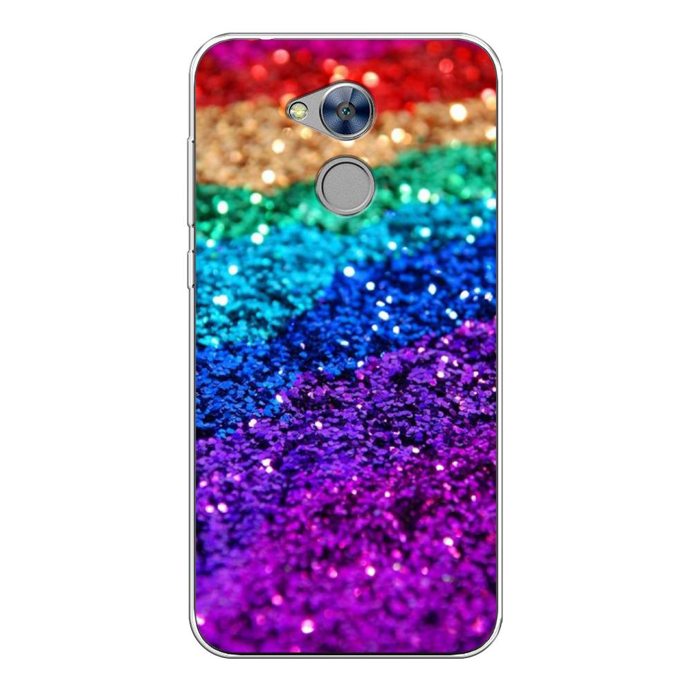 

Чехол Awog "Блестящая радуга рисунок" для Honor 6A, Разноцветный, 63650-3