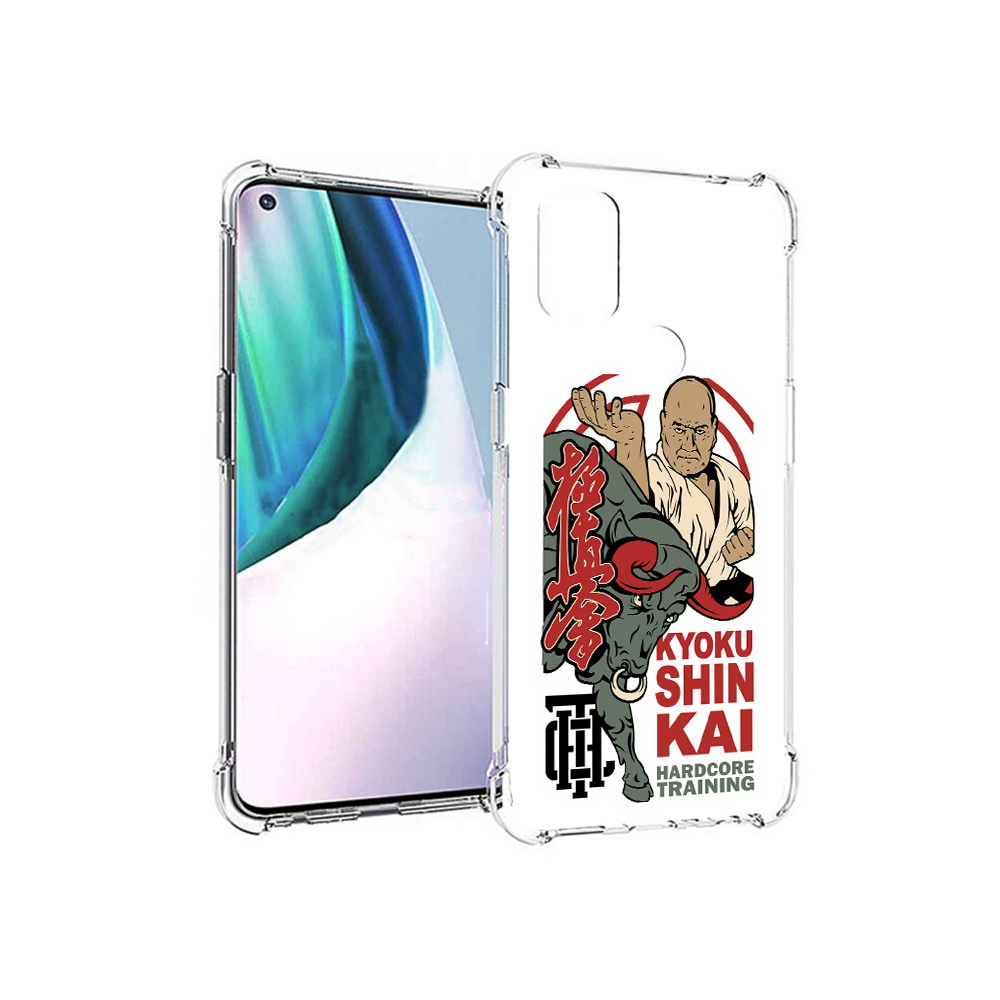 

Чехол MyPads Tocco для OnePlus Nord N10 5G единоборства рисунок (PT227047.129.343), Прозрачный, Tocco