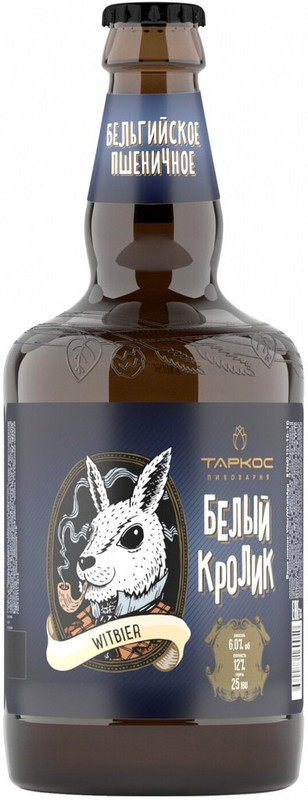 

Пиво Таркос Белый Кролик светлое 0,45 л