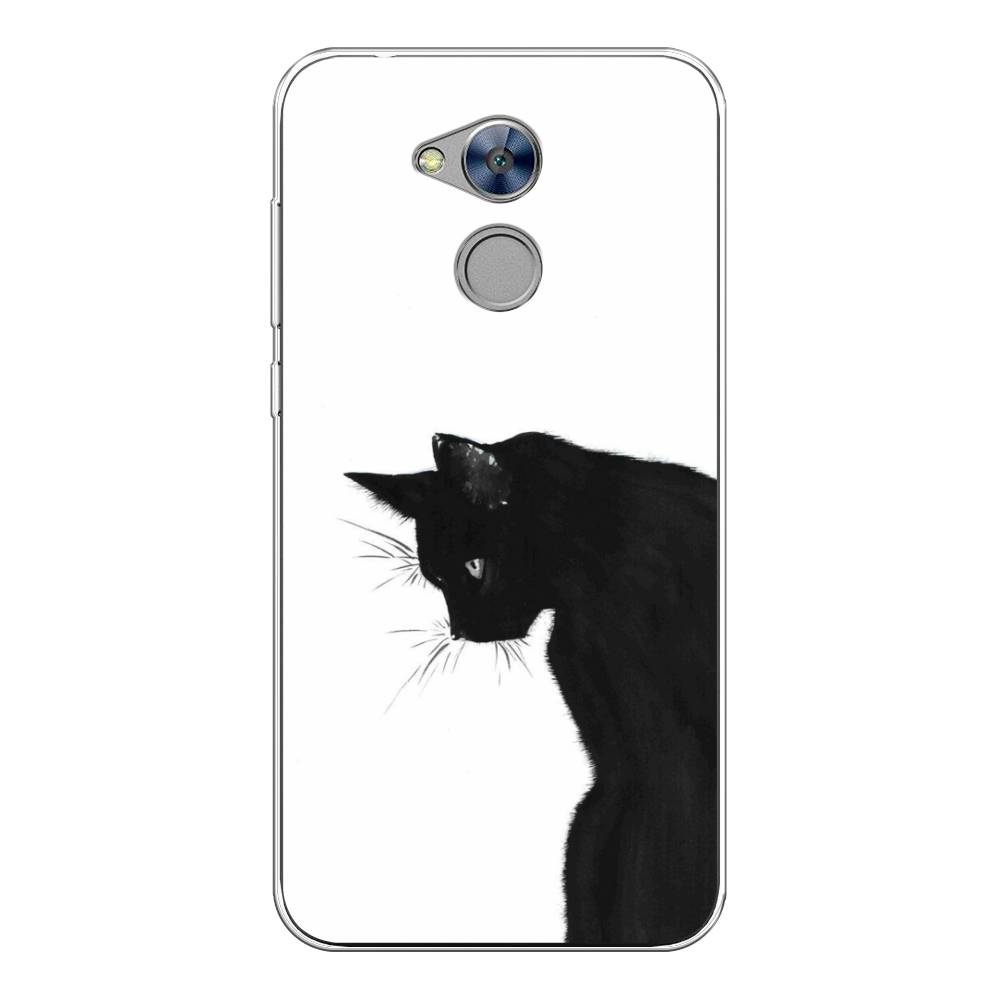 фото Чехол awog "black cat" для honor 6a