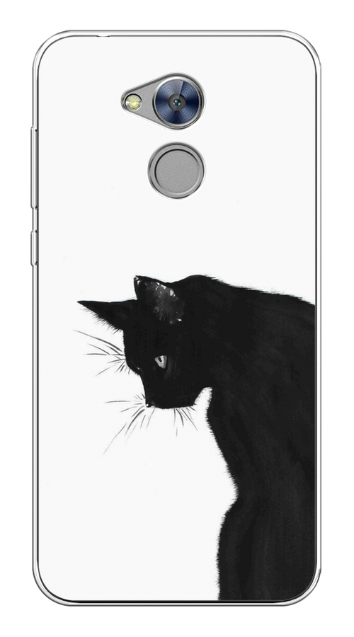 

Чехол Awog на Honor 6A "Black cat", Разноцветный, 63650-1