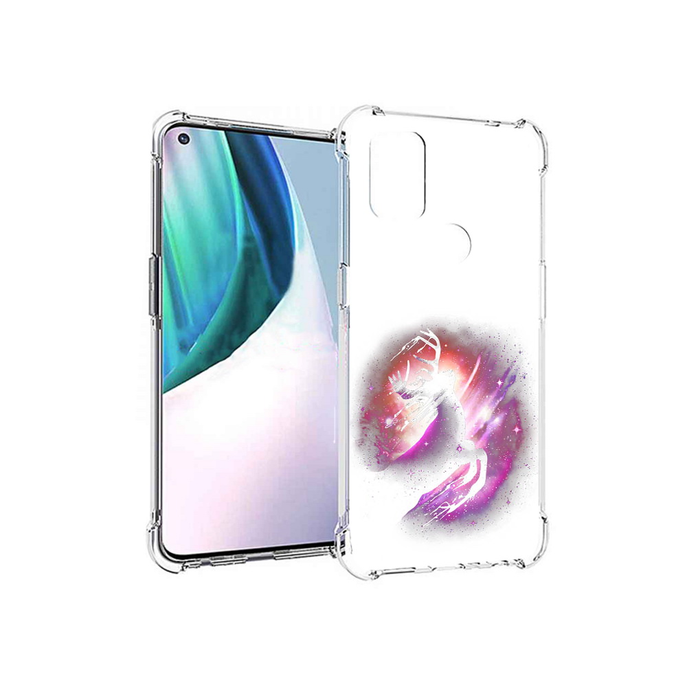 

Чехол MyPads Tocco для OnePlus Nord N10 5G звездный олень (PT227047.129.354), Прозрачный, Tocco
