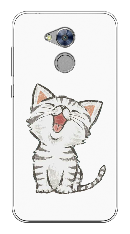 

Чехол Awog на Honor 6A "Котенок рисованный", Разноцветный, 63650-1