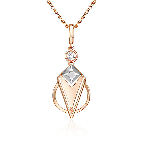 

Подвеска из золота с топазом PLATINA jewelry 03-3375-00-201-1111_00, 03-3375-00-201-1111_00