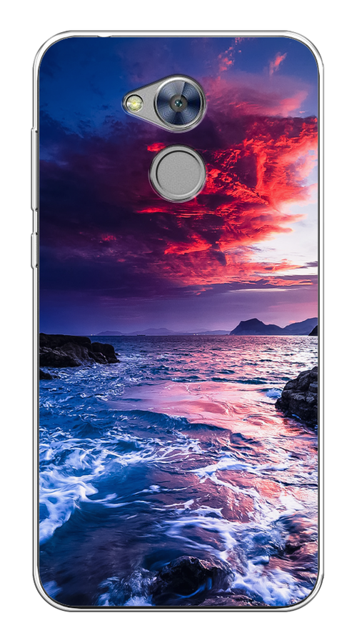 

Чехол Awog на Honor 6A "Волны 1", Разноцветный, 63650-4