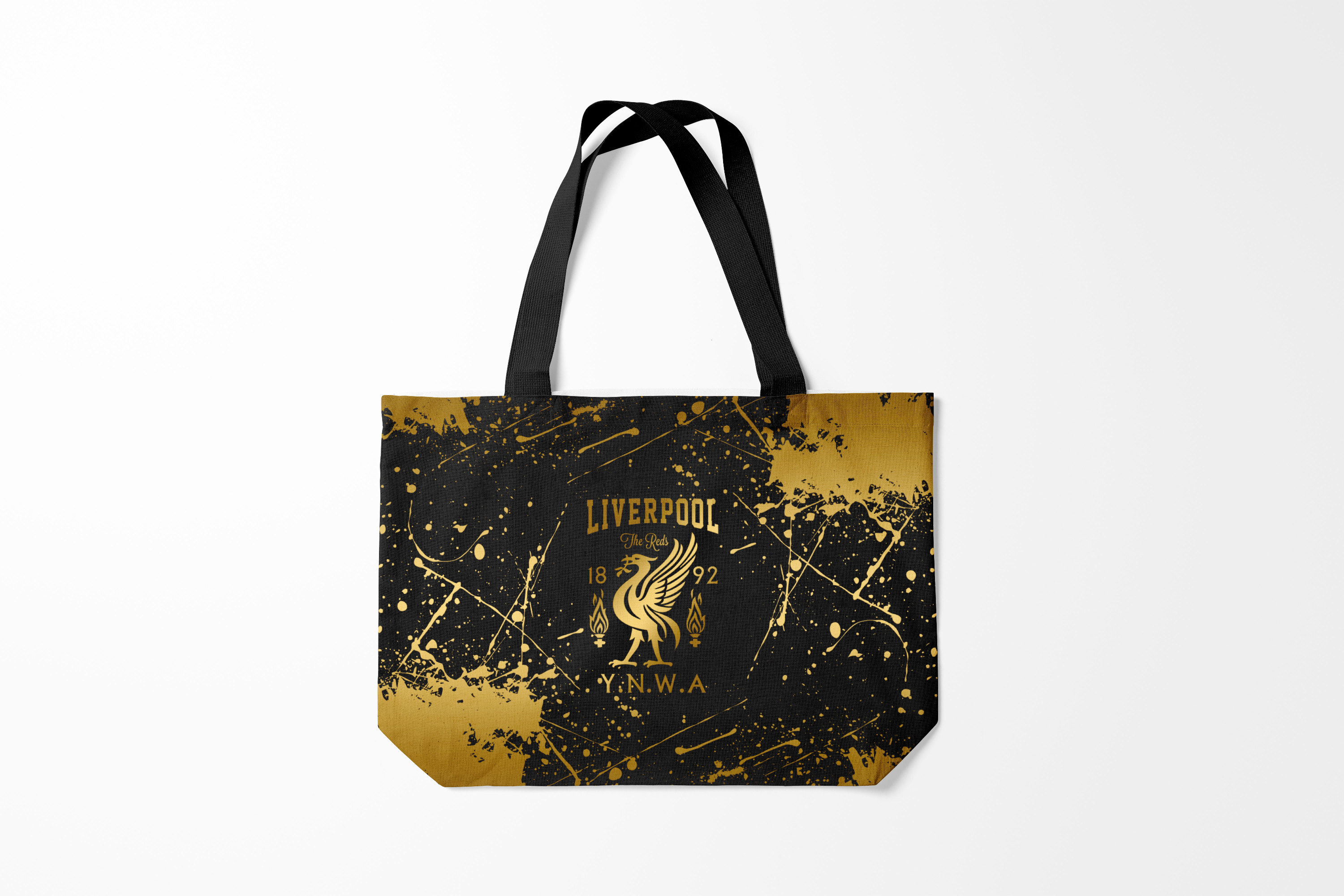 

Сумка шoппер унисекс Burnettie Liverpool ЛИВЕРПУЛЬ, черный, Liverpool ЛИВЕРПУЛЬ