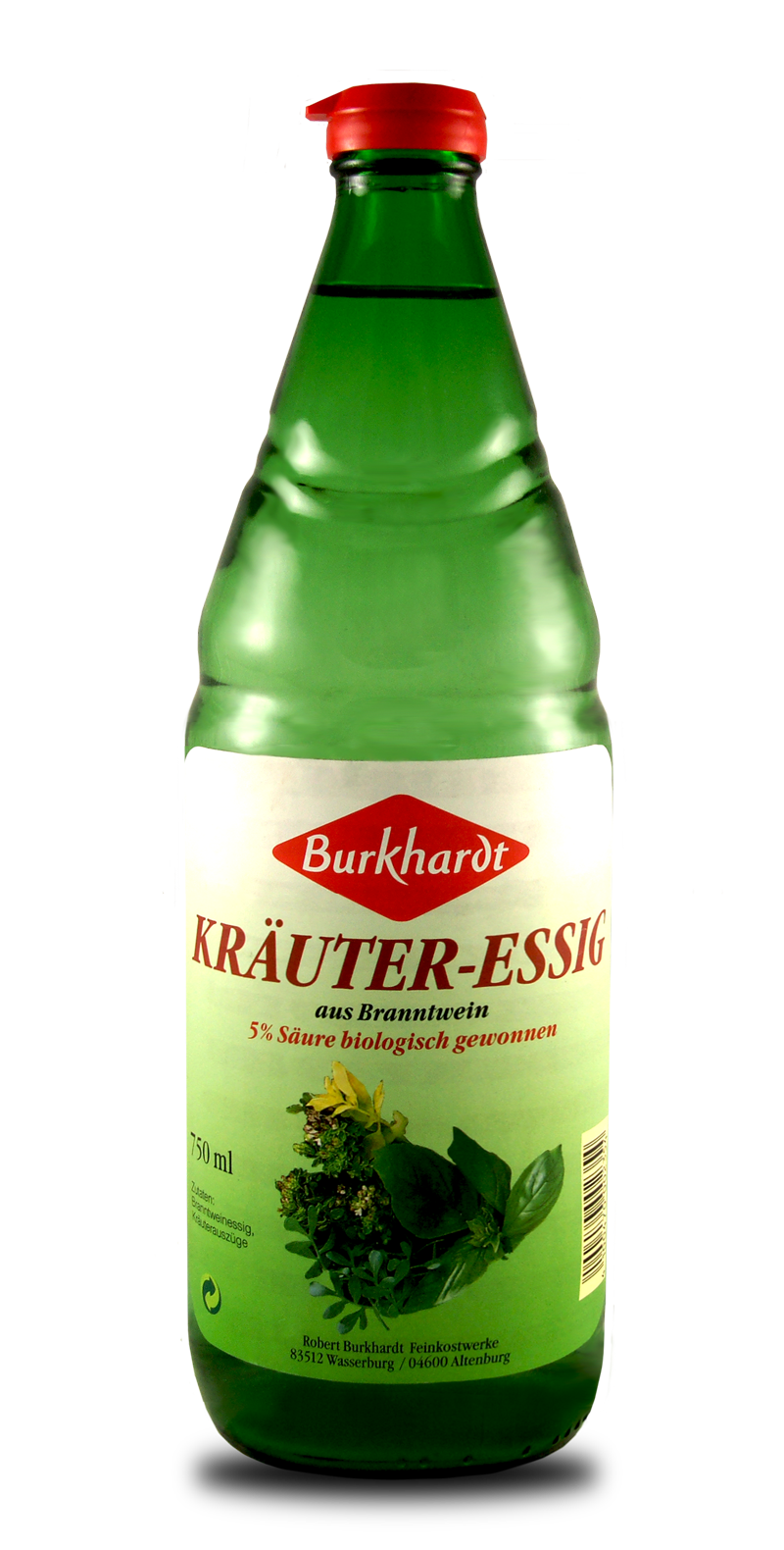 

Уксус Burkhardt на травах 5% 750 мл