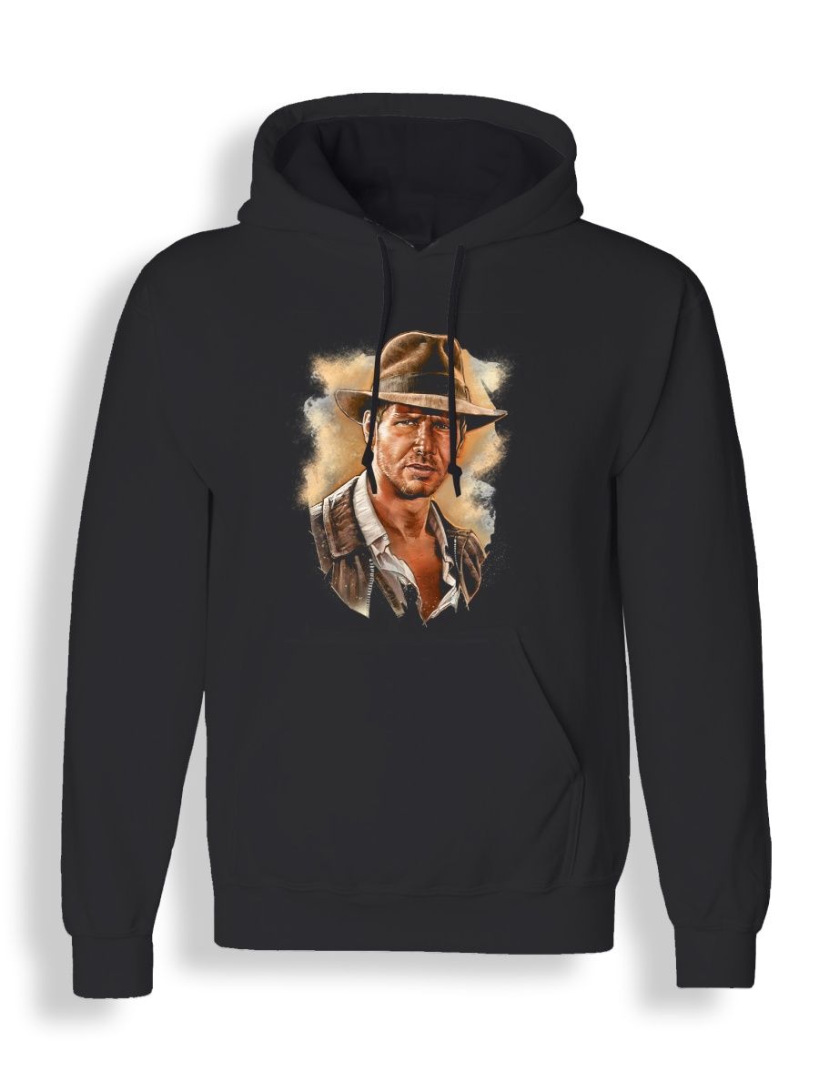 

Худи унисекс СувенирShop Индиана Джонс/Indiana Jones 1 черное M, Черный, "Индиана Джонс/Indiana Jones" 1