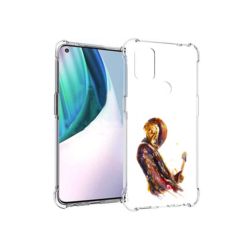

Чехол MyPads Tocco для OnePlus Nord N10 5G космо-музыкант (PT227047.129.393), Прозрачный, Tocco