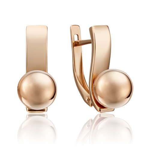 

Серьги из красного золота PLATINA jewelry 02-4513-00-000-1110-42_0, 02-4513-00-000-1110-42_0