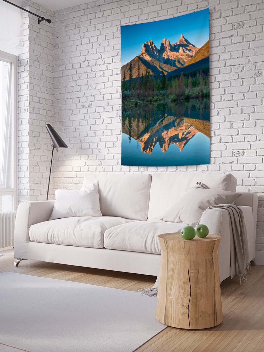 

Вертикальное фотопанно на стену JoyArty Доплыть до гор 150x200 см, Доплыть до гор