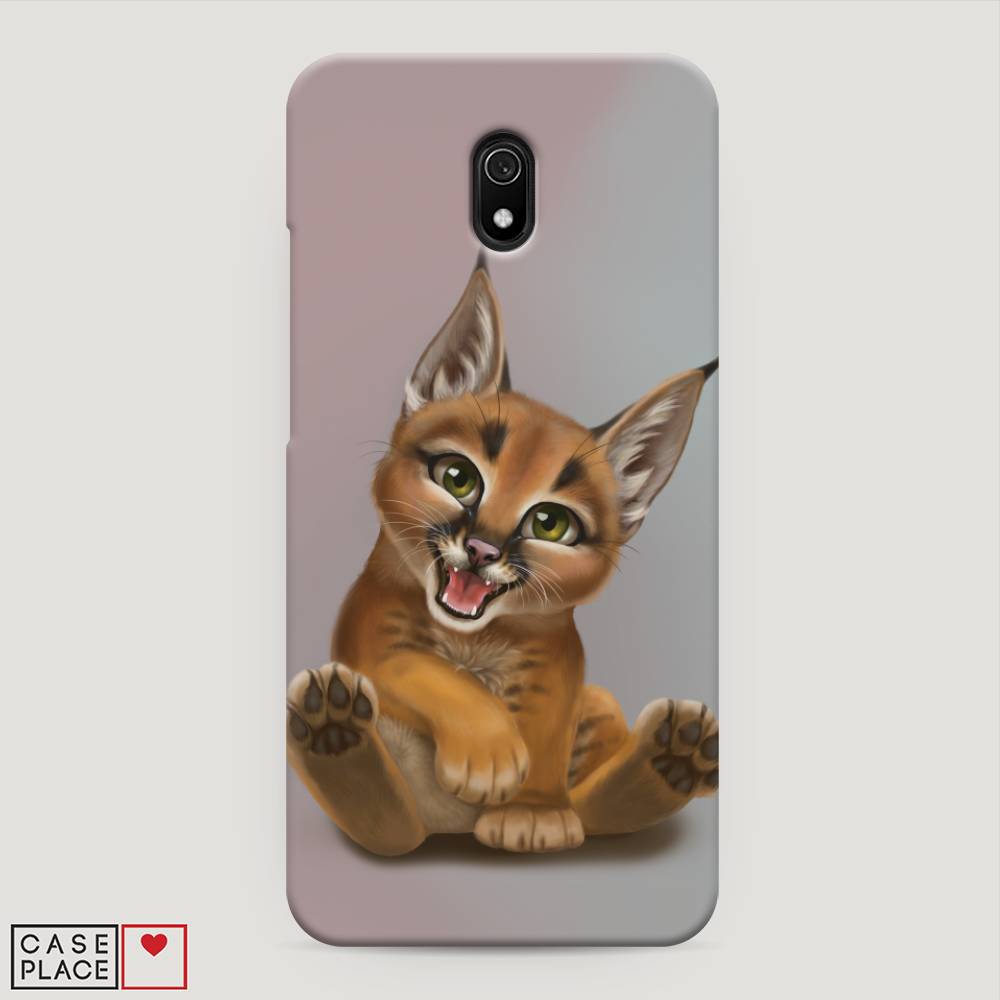 

Пластиковый чехол "Малыш рыси" на Xiaomi Redmi 8A, 37220-1