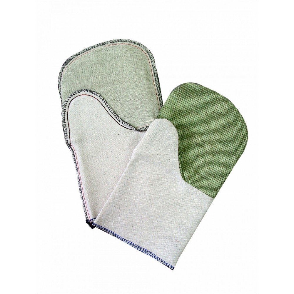 фото Рукавицы х/б с брезентовым наладонником 1шт nobrand