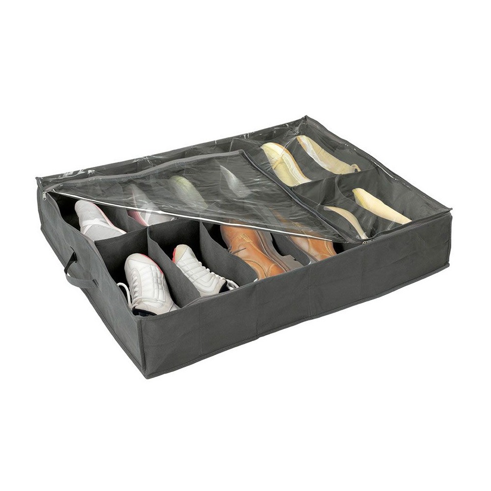 фото Органайзер для обуви shoes organizer pro с вентиляцией, серый nobrand