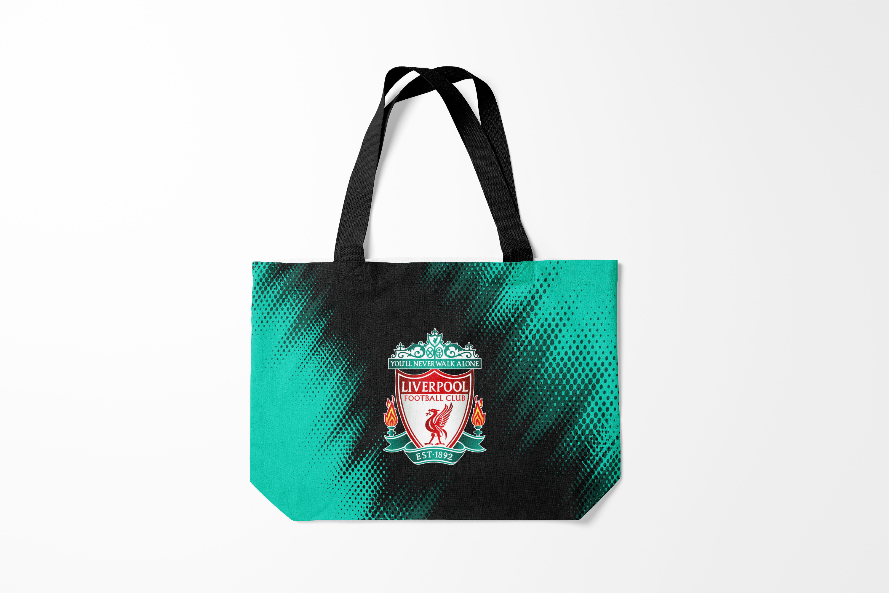 

Сумка шoппер унисекс Burnettie Liverpool Ливерпуль, черный, Liverpool Ливерпуль
