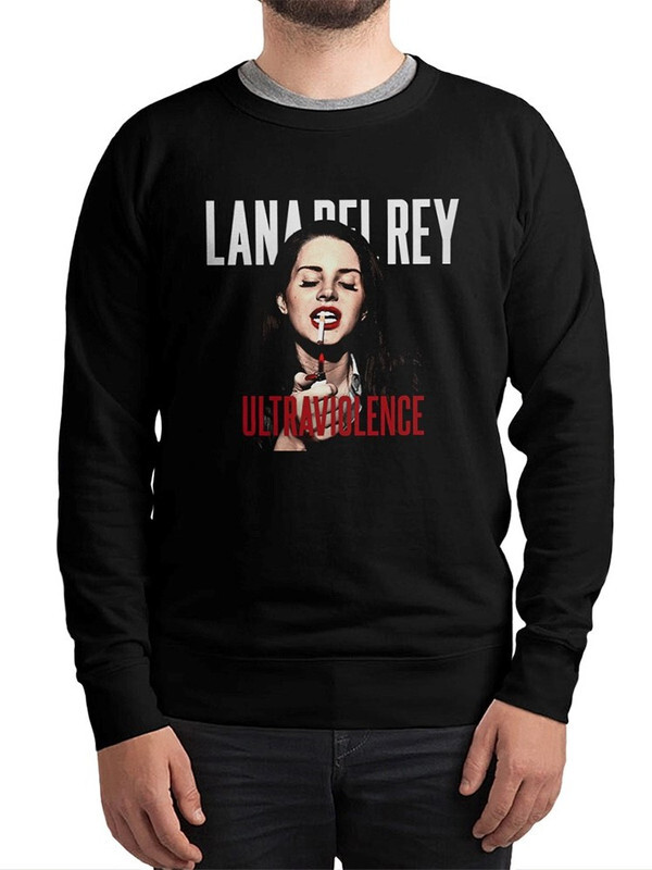 

Свитшот мужской Dream Shirts Лана Дель Рей / Lana Del Rey черный 56 RU, Лана Дель Рей / Lana Del Rey