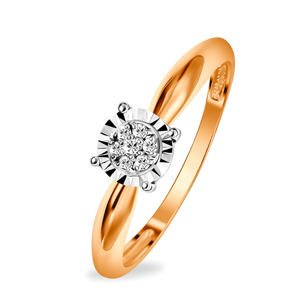 

Кольцо из золота р.  585Gold 101015098, бриллиант, 101015098