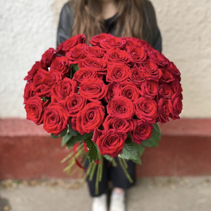 

Букет из 51 красной Розы Buy buket K5150