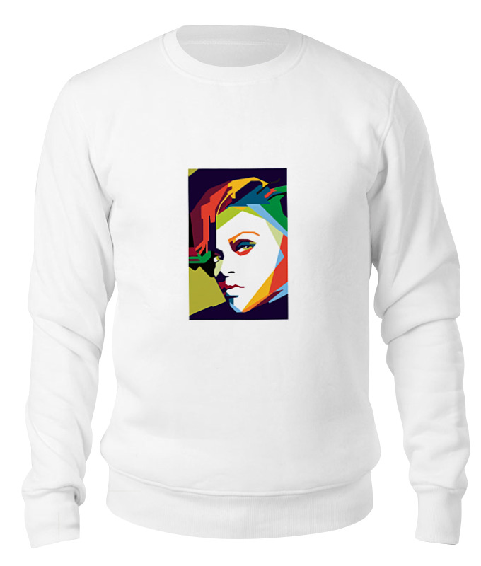 

Свитшот унисекс Printio Рианна (rihanna) белый XL, Рианна (rihanna)