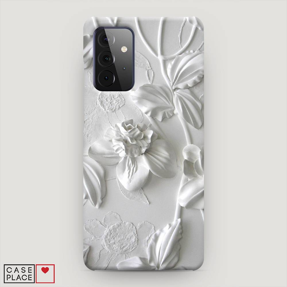 

Пластиковый чехол "Гипсовые цветы" на Samsung Galaxy A72, 2101920-5