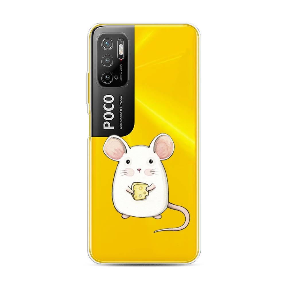 

Чехол Awog на Poco M3 Pro "Мышка", Разноцветный, 311050-1
