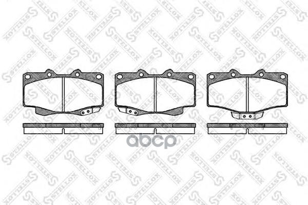 326 004-Sx =315 04 Колодки Дисковые П.Toyota Land Cruiser 4.0-4.2Td 90>/4Runner 2.4-3.0Td