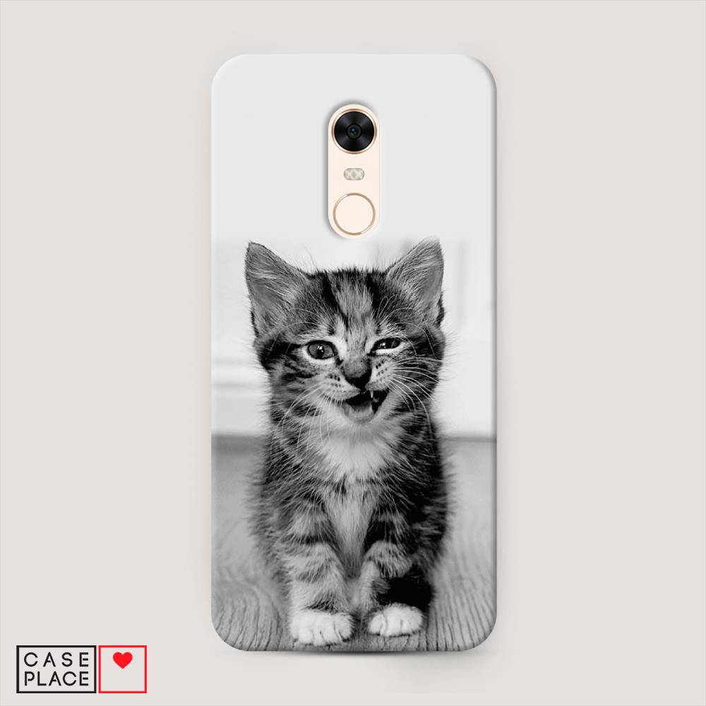 

Пластиковый чехол "Подмигивающий котенок" на Xiaomi Redmi 5 Plus, 33120-1