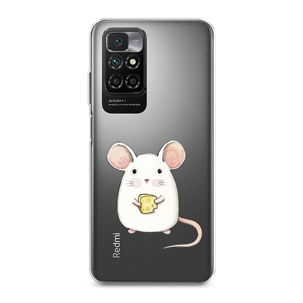 

Чехол Awog на Xiaomi Redmi 10 "Мышка", Разноцветный, 311350-1