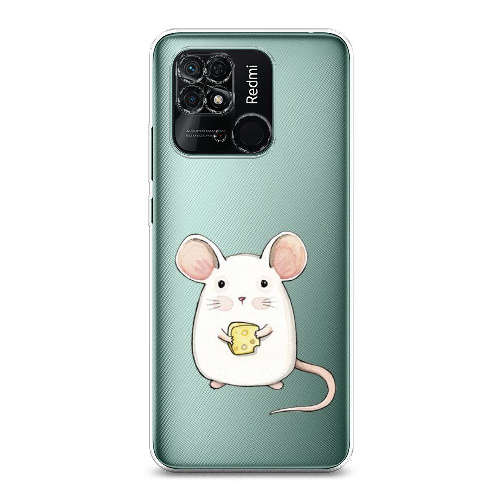 

Чехол Awog на Xiaomi Redmi 10C "Мышка", Разноцветный, 313450-1