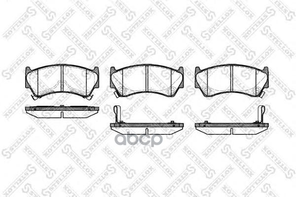 

Колодки Дисковые П. С Антискр. Пл. Nissan Almera 1.4/1.6/2.0D 95-99/200Sx 2.0 603 012B-Sx