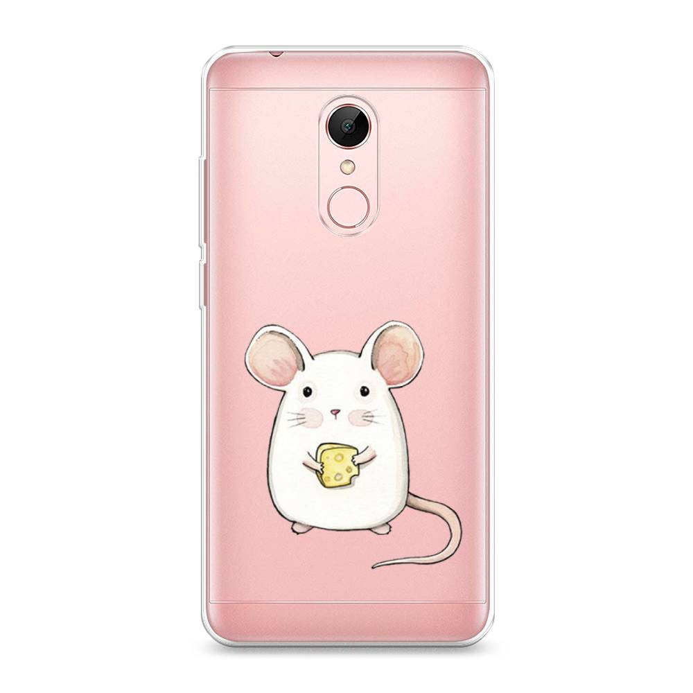 

Чехол Awog на Xiaomi Redmi 5 "Мышка", Разноцветный, 33050-1