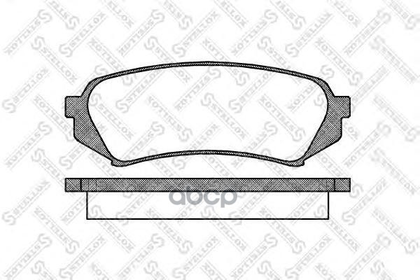 

Колодки Дисковые З. Toyota Land Cruiser100 4.7I/4.2Td 717 000B-Sx =706 00=Fdb1457=224549