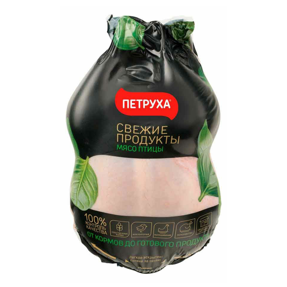 Тушка цыпленка-бройлера Петруха охлажденная +-1,5 кг