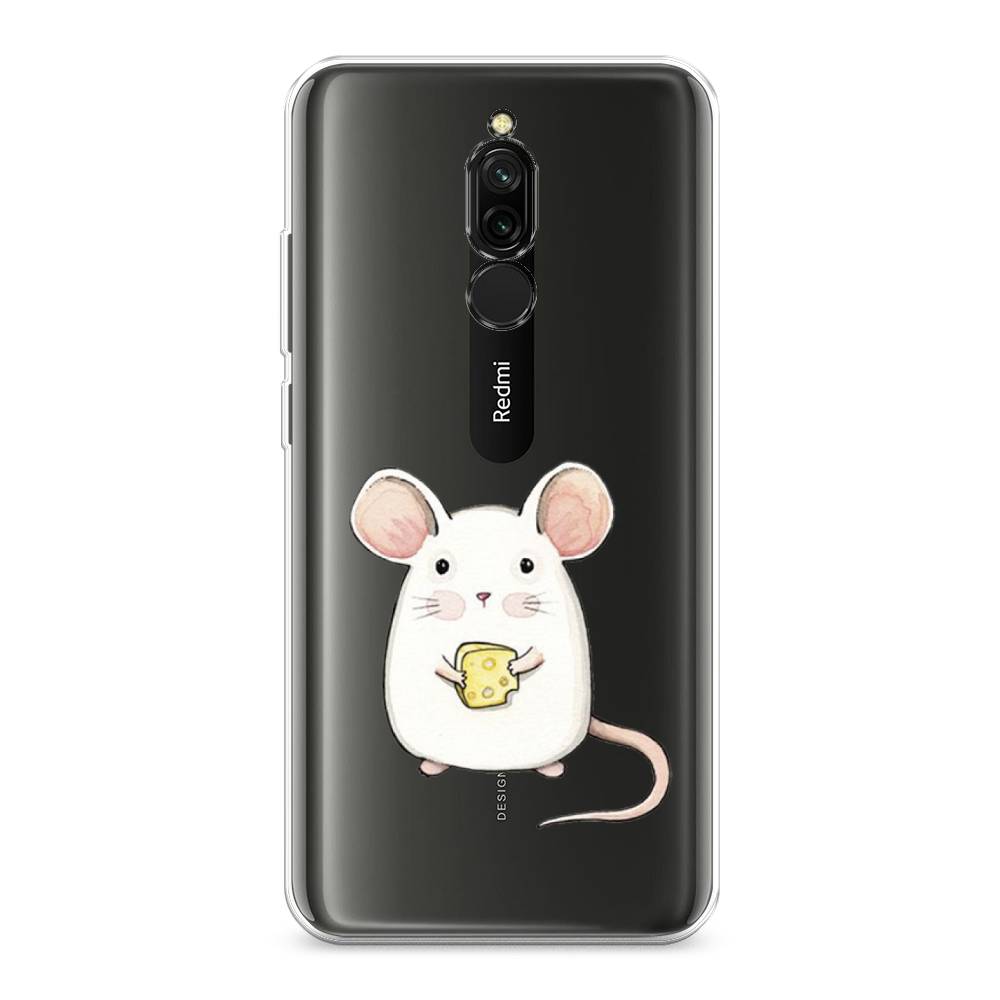 

Чехол Awog на Xiaomi Redmi 8 "Мышка", Разноцветный, 37150-1
