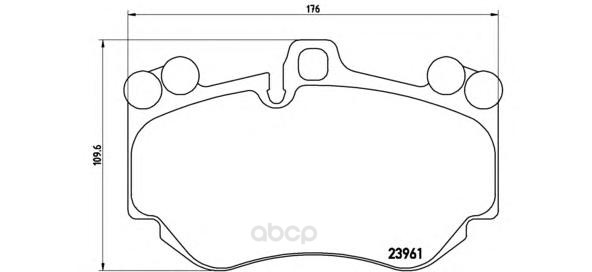 

Колодки Дисковые П. Porsche Cayenne 955 3.2-4.8I/3.0Tdi 04> P65016 =1140 00 [95535193950]