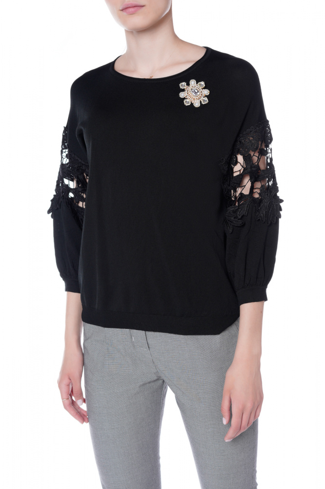 

Джемпер женский JOLEEN S18M024F черный S/M, S18M024F