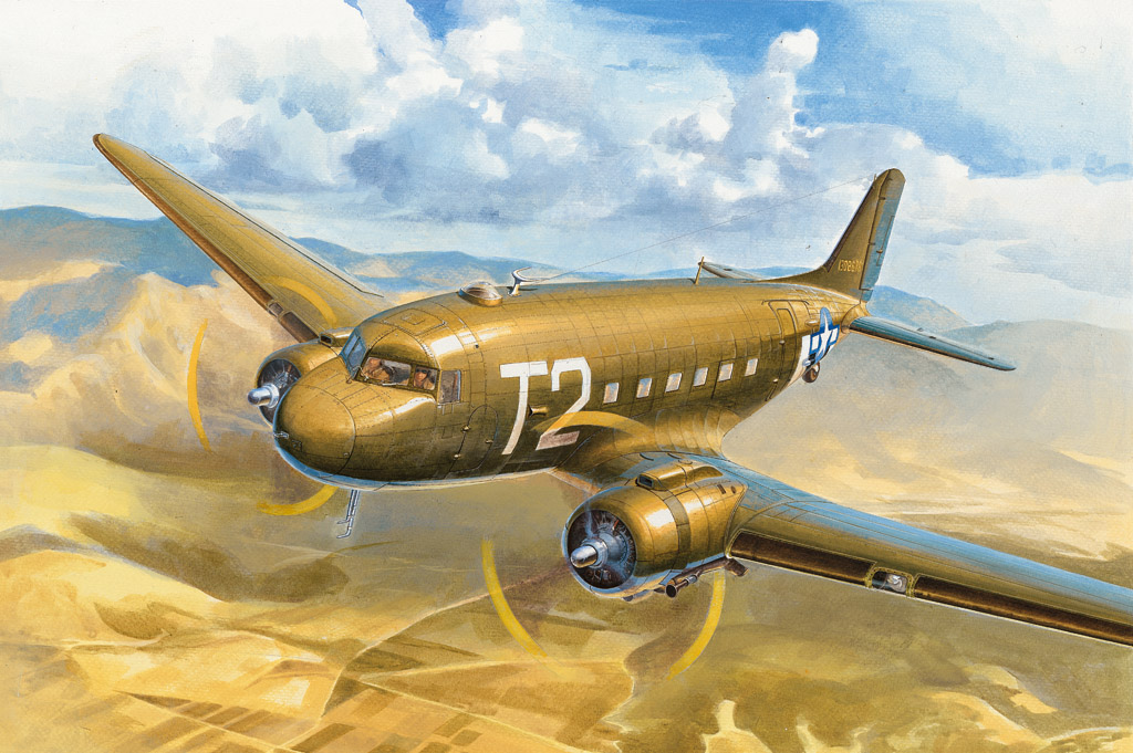 

Сборная модель HobbyBoss 1/72 C-47D Skytrain 87264